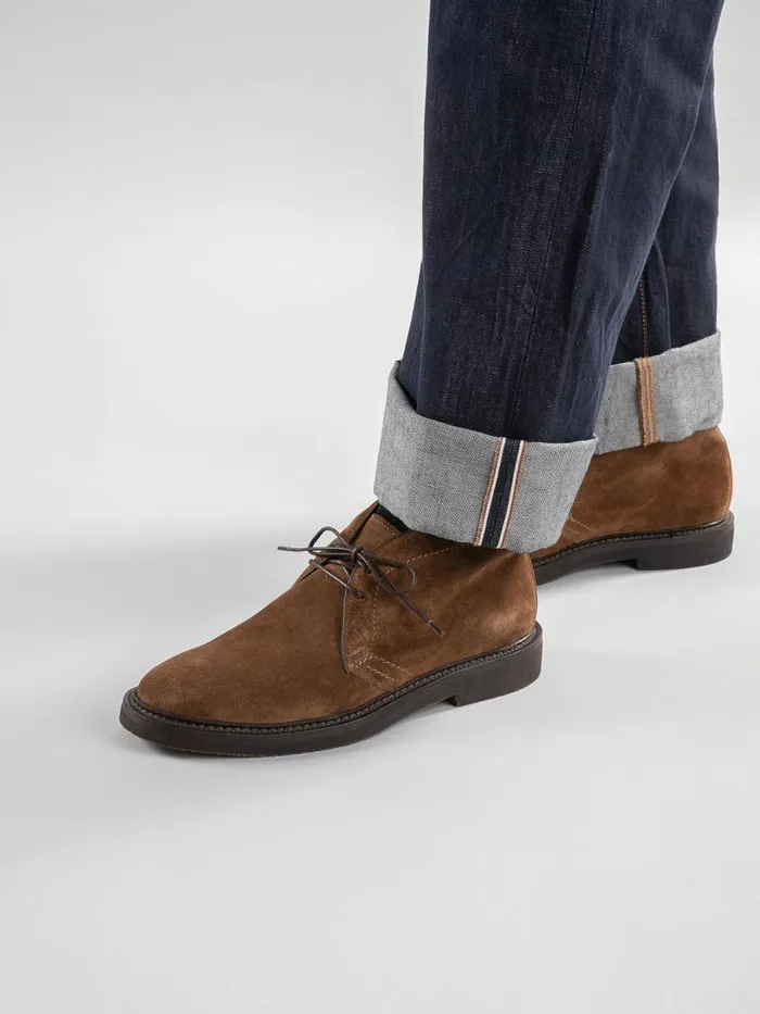 Officine Creative Boots and Ankle Boots HOPKINS FLEXI 202 Castagno Brown Suede Chukka Boots 8211 Men Officine Creative Boots and Ankle Boots HOPKINS FLEXI 202 Castagno Brown Suede Chukka Boots 8211 Men