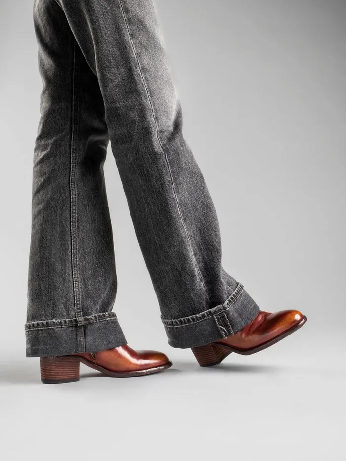 Officine Creative Boots and Booties DENNER 101 Ebano Brown Leather Ankle Boots 8211 Women Officine Creative Boots and Booties DENNER 101 Ebano Brown Leather Ankle Boots 8211 Women