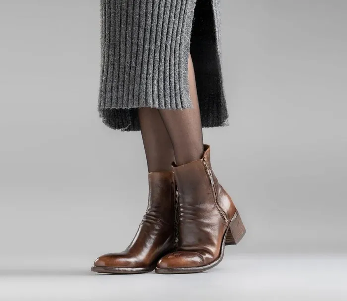 Officine Creative Boots and Booties DENNER 103 Nero Black Leather Ankle Boots 8211 Women Officine Creative Boots and Booties DENNER 103 Nero Black Leather Ankle Boots 8211 Women