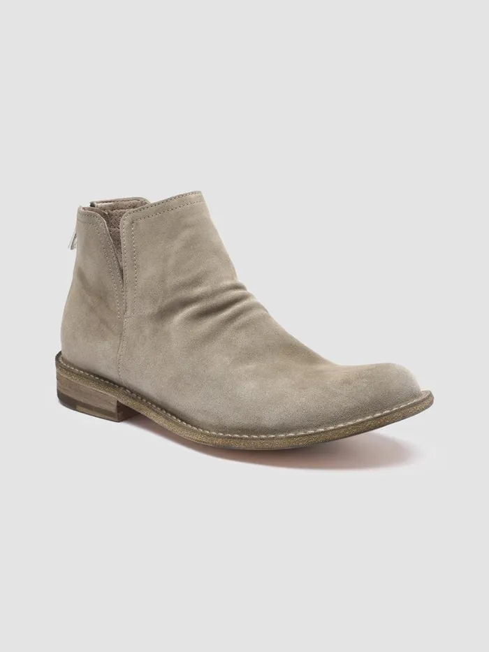 Officine Creative Boots and Booties LEGRAND 160 Bosco Green Suede Ankle Boots 8211 Women