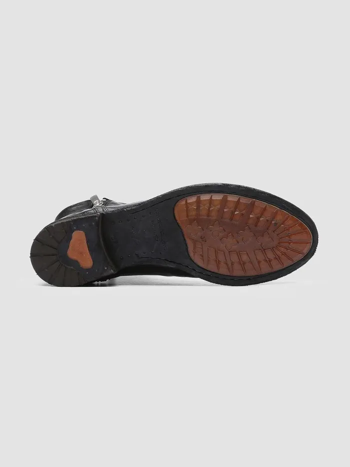 Officine Creative Boots and Booties LEXIKON 097 Nero Black Leather Booties 8211 Women Officine Creative Boots and Booties LEXIKON 097 Nero Black Leather Booties 8211 Women
