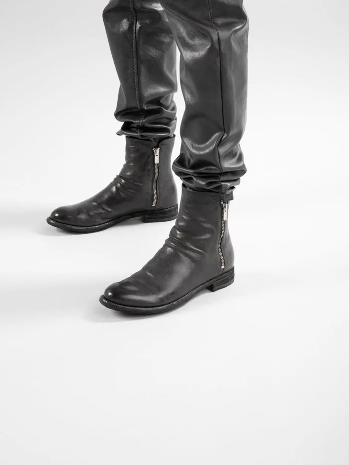 Officine Creative Boots and Booties LEXIKON 097 Nero Black Leather Booties 8211 Women Officine Creative Boots and Booties LEXIKON 097 Nero Black Leather Booties 8211 Women