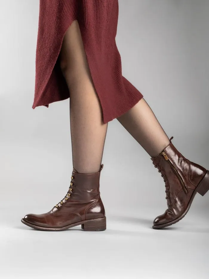 Officine Creative Boots and Booties LISON 036 Nero Black Leather Booties 8211 Women Officine Creative Boots and Booties LISON 036 Nero Black Leather Booties 8211 Women