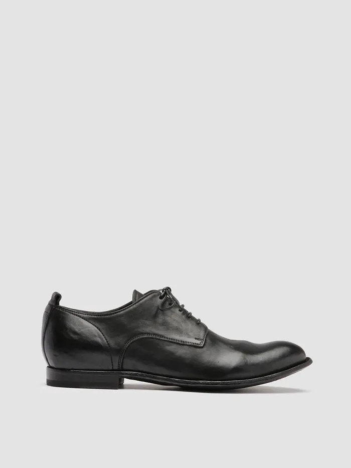 Officine Creative Derbies and Oxfords STEREO 003 Nero Black Leather Derby Shoes 8211 Men Officine Creative Derbies and Oxfords STEREO 003 Nero Black Leather Derby Shoes 8211 Men