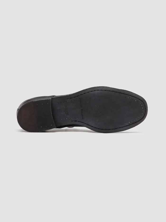 Officine Creative Derbies and Oxfords STEREO 003 Nero Black Leather Derby Shoes 8211 Men