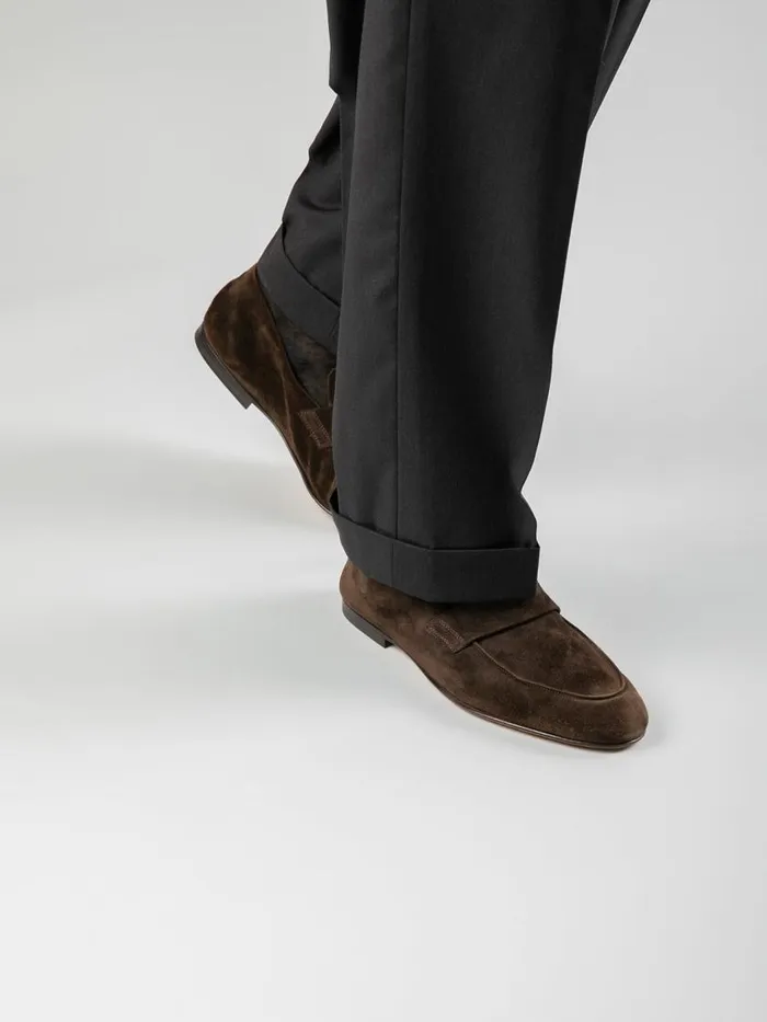 Officine Creative Loafers AIRTO 001 Sughero Brown Suede Loafers 8211 Men