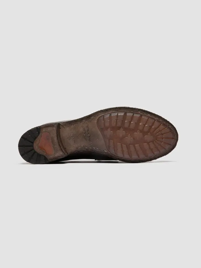 Officine Creative Loafers LEXIKON 140 CaffSupernero Brown Leather Penny Loafers 8211 Women