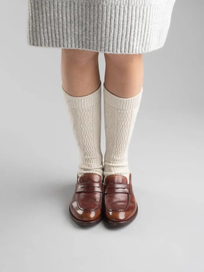 Officine Creative Loafers LEXIKON 140 CaffSupernero Brown Leather Penny Loafers 8211 Women