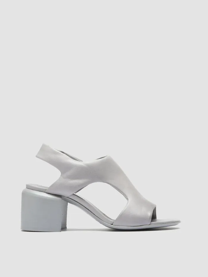 Officine Creative Sandals ETHEL 013 Gull Grey Leather Sandals 8211 Women