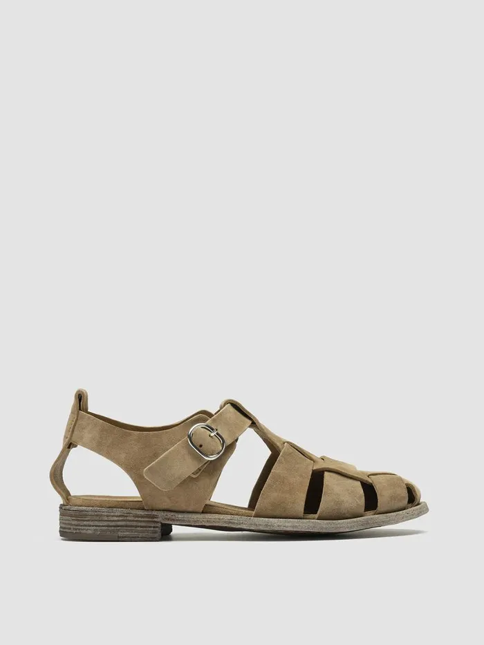 Officine Creative Sandals LEXIKON 536 Flint Grey Suede Sandals 8211 Women
