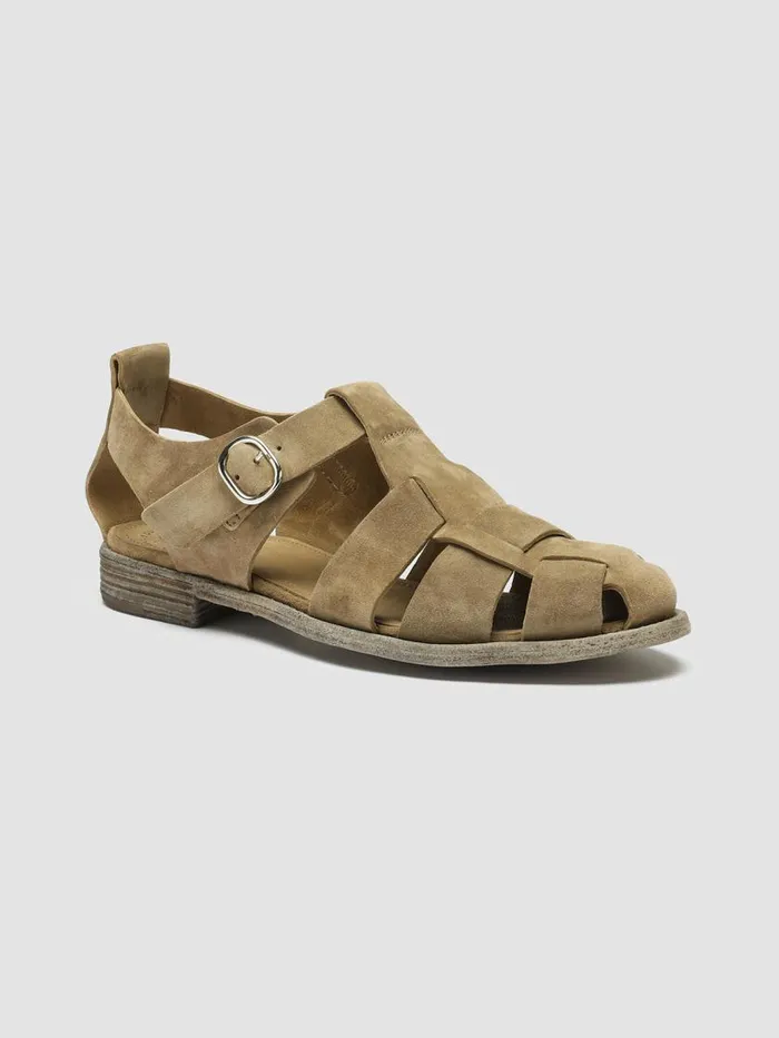 Officine Creative Sandals LEXIKON 536 Flint Grey Suede Sandals 8211 Women