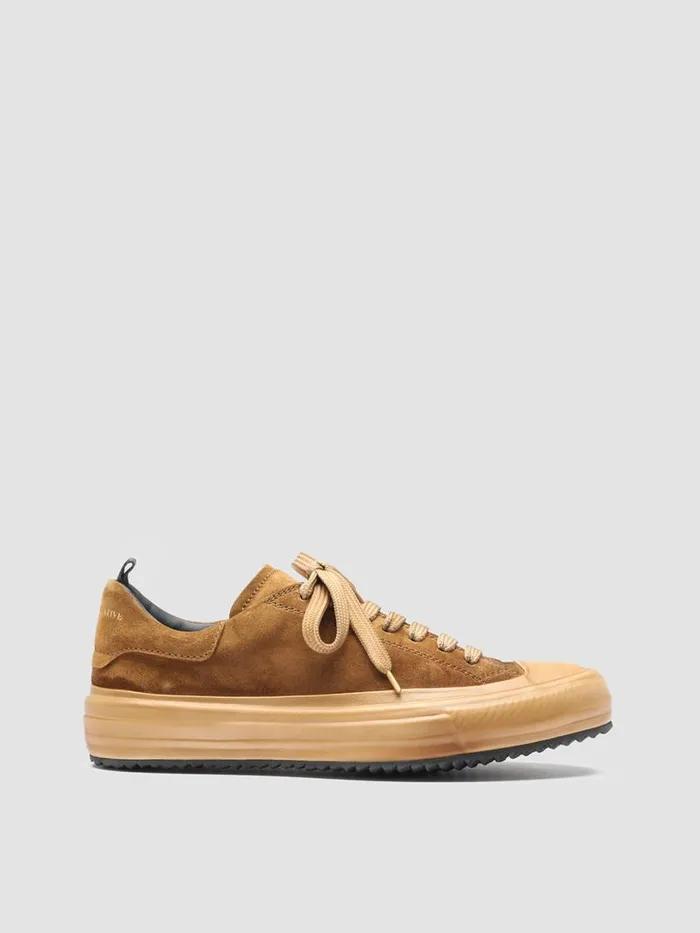 Officine Creative Sneakers MES 105 Curry Yellow Suede Sneakers 8211 Women