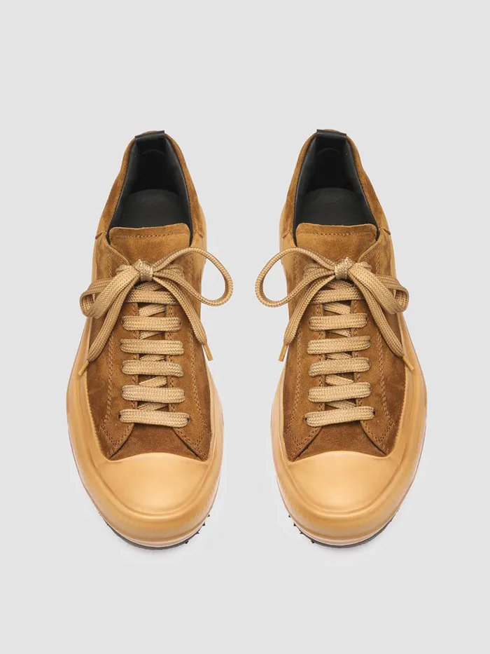 Officine Creative Sneakers MES 105 Curry Yellow Suede Sneakers 8211 Women