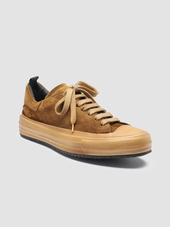Officine Creative Sneakers MES 105 Curry Yellow Suede Sneakers 8211 Women