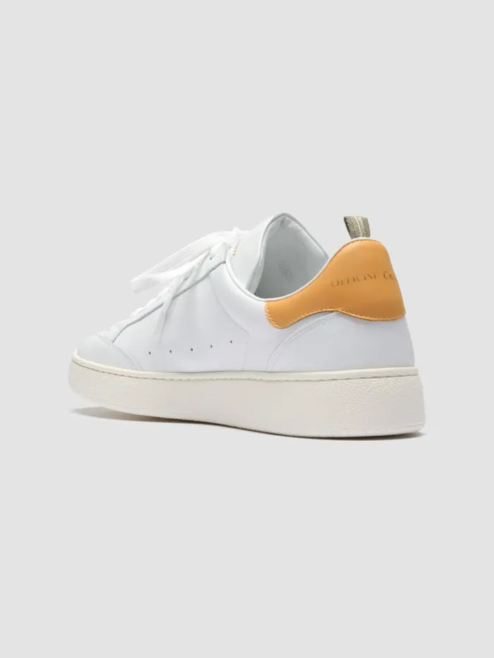 Officine Creative Sneakers MOWER 007 BiancoPropolis White Leather Sneakers 8211 Men Officine Creative Sneakers MOWER 007 BiancoPropolis White Leather Sneakers 8211 Men