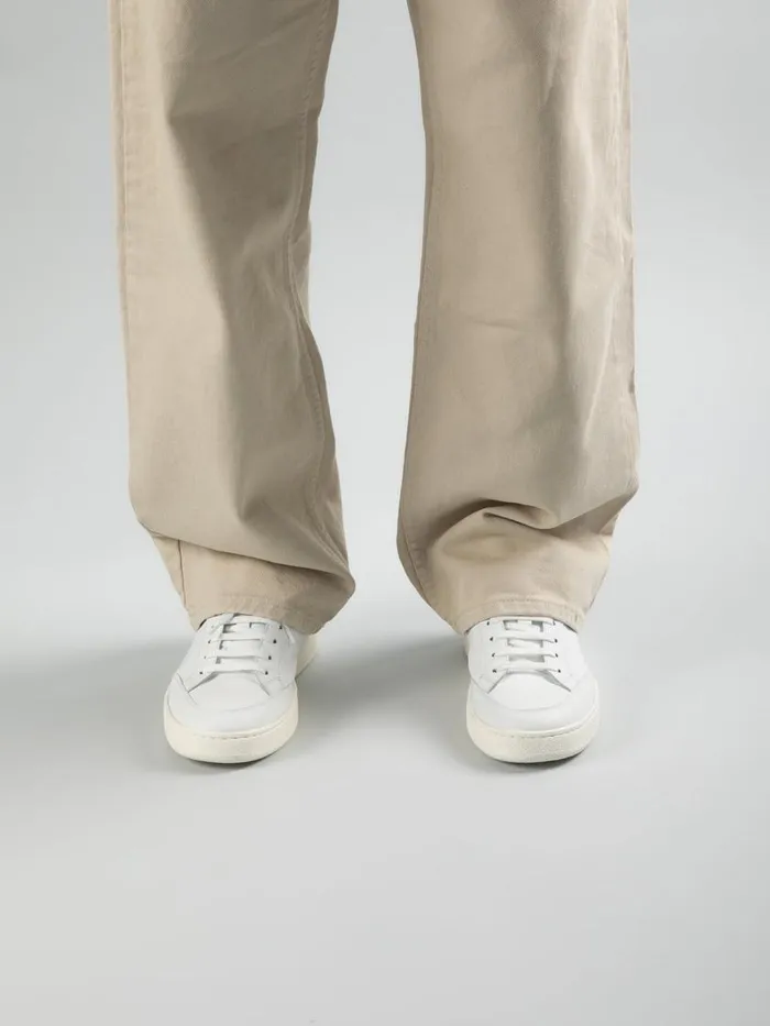 Officine Creative Sneakers MOWER 007 BiancoPropolis White Leather Sneakers 8211 Men Officine Creative Sneakers MOWER 007 BiancoPropolis White Leather Sneakers 8211 Men
