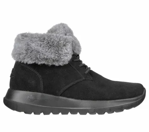 OntheGO Joy 8211 Plush Dreams Black Gray Women SKECHERS Boots