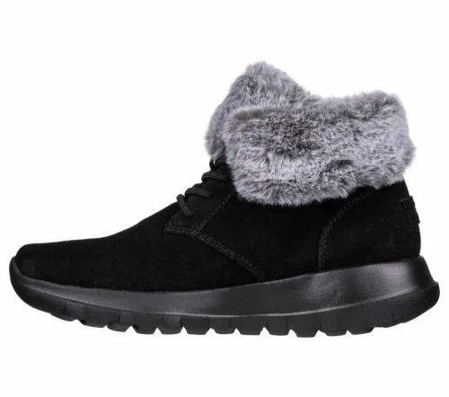 OntheGO Joy 8211 Plush Dreams Black Gray Women SKECHERS Boots
