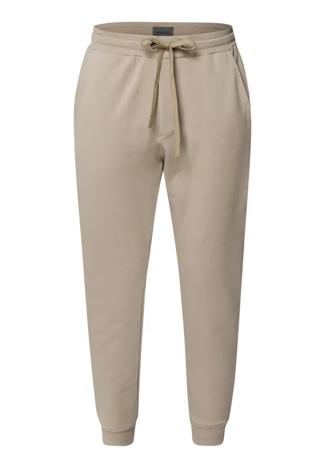 Organic Cotton Drawstring Pants Savanna Men HANRO Loungewear