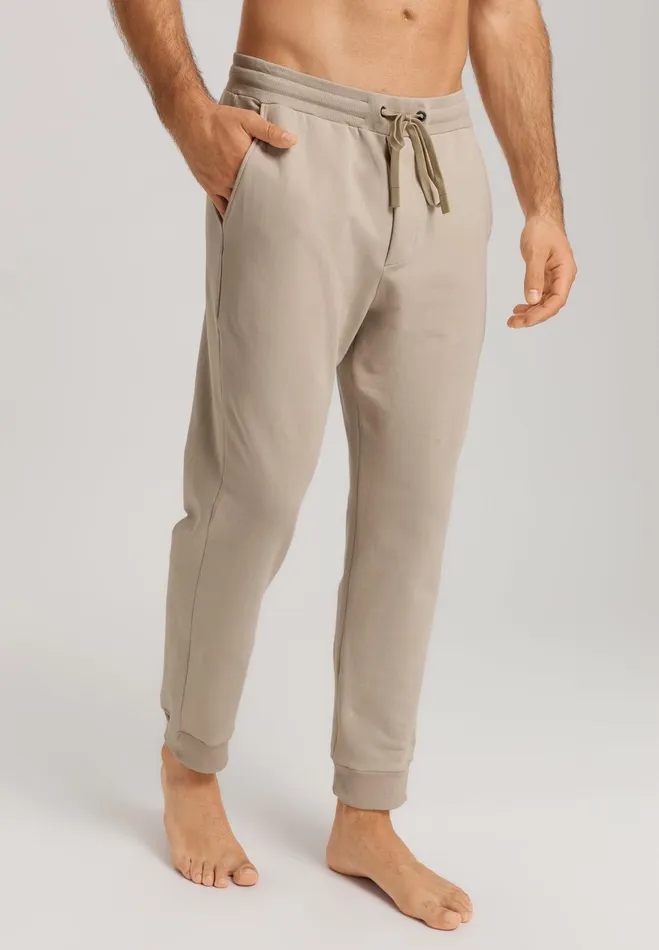 Organic Cotton Drawstring Pants Savanna Men HANRO Loungewear