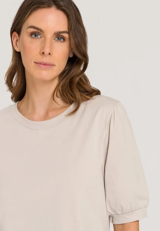 Organic Cotton Top Sepia Women HANRO Lounge Tops