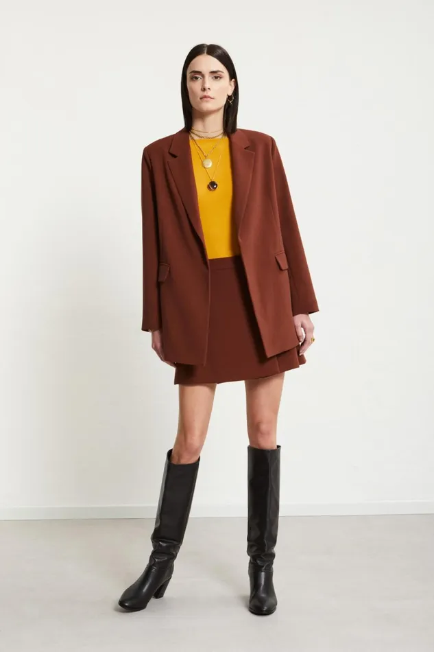 Ottod039Ame Blazer With Sash Women Blazers and Jackets