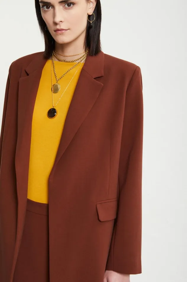 Ottod039Ame Blazer With Sash Women Blazers and Jackets