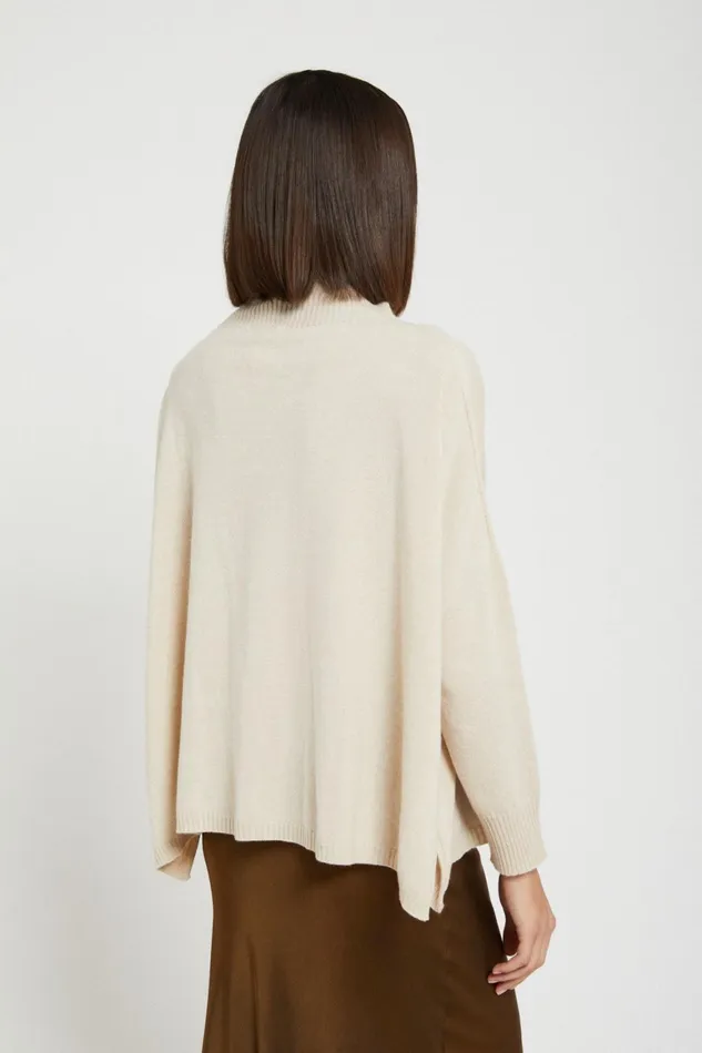 Ottod039Ame Cashmere Blend Flared Jumper Women Knitwear