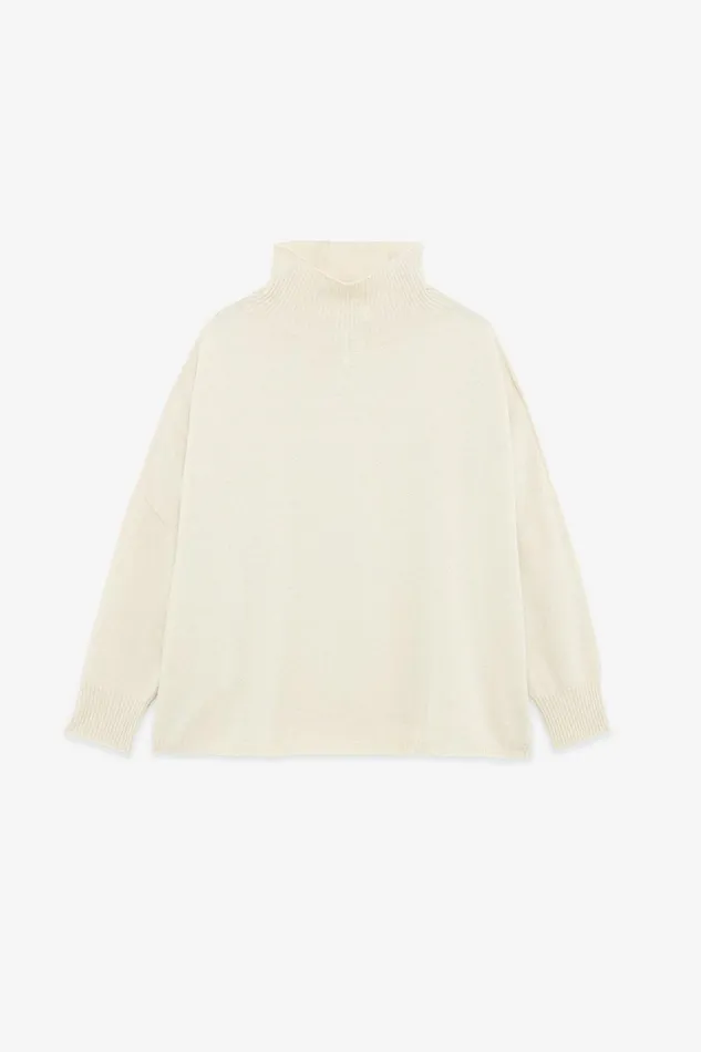 Ottod039Ame Cashmere Blend Flared Jumper Women Knitwear