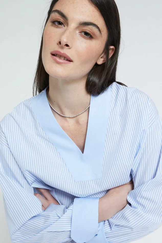 Ottod039Ame Cotton Blouse Women Shirts and Blouses