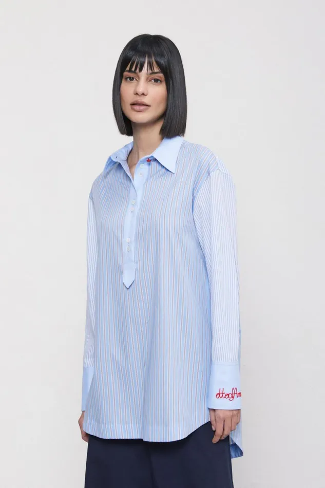 Ottod039Ame Cotton Shirt Women Shirts and Blouses