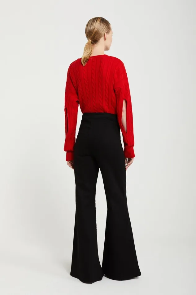 Ottod039Ame Jeans Bell Bottom Women Trousers
