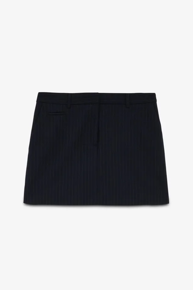 Ottod039Ame Pinstripe Short Skirt Women Skirts