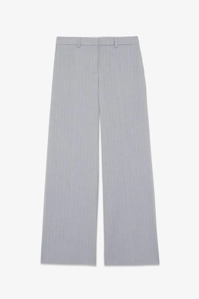 Ottod039Ame Pinstriped Straight Trousers Women Trousers