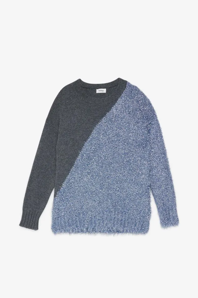 Ottod039Ame Sweater With Lurex Inserts Women Knitwear and TShirts
