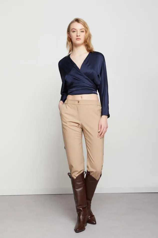Ottod039Ame Woolblend Trousers Women Trousers