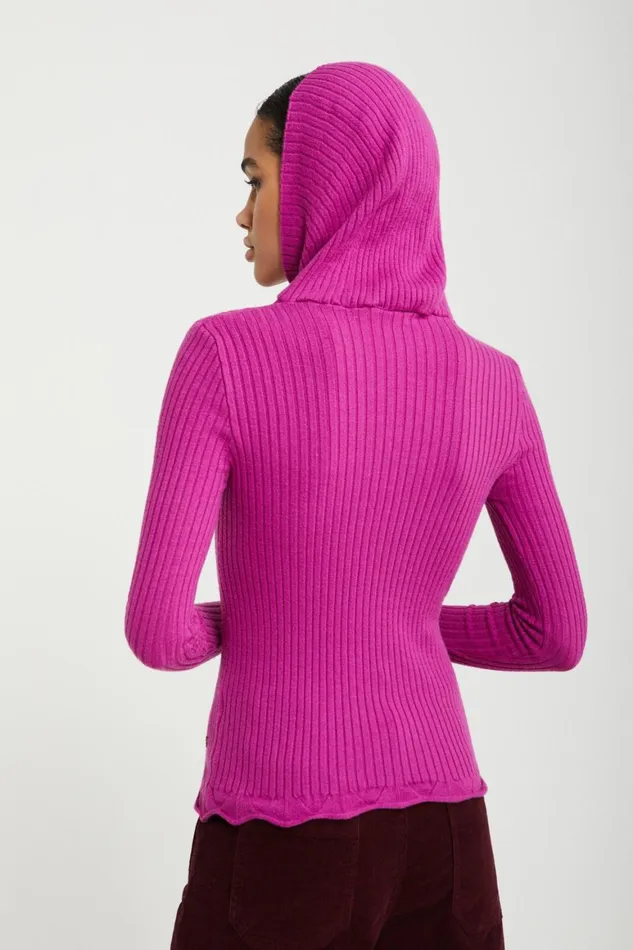 Ottod039Ame Woolblend Turtleneck Jumper Women Knitwear and TShirts