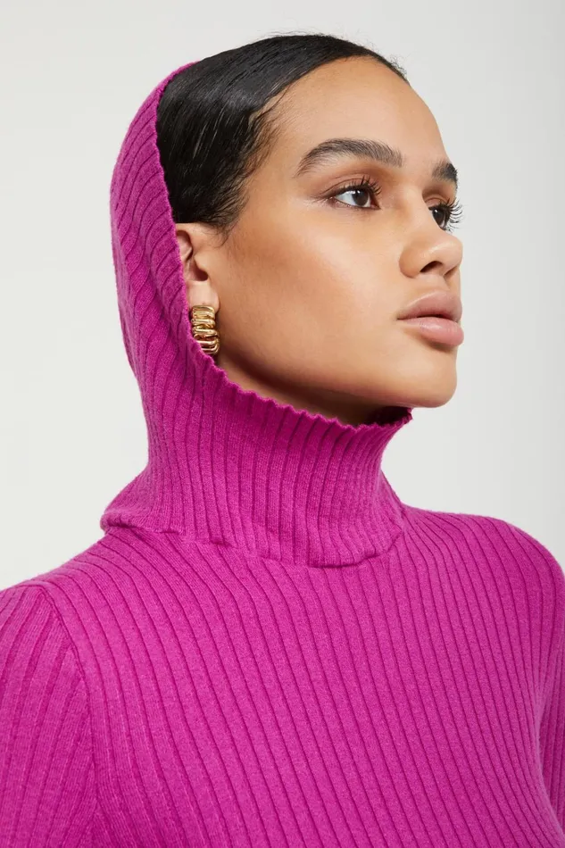 Ottod039Ame Woolblend Turtleneck Jumper Women Knitwear and TShirts