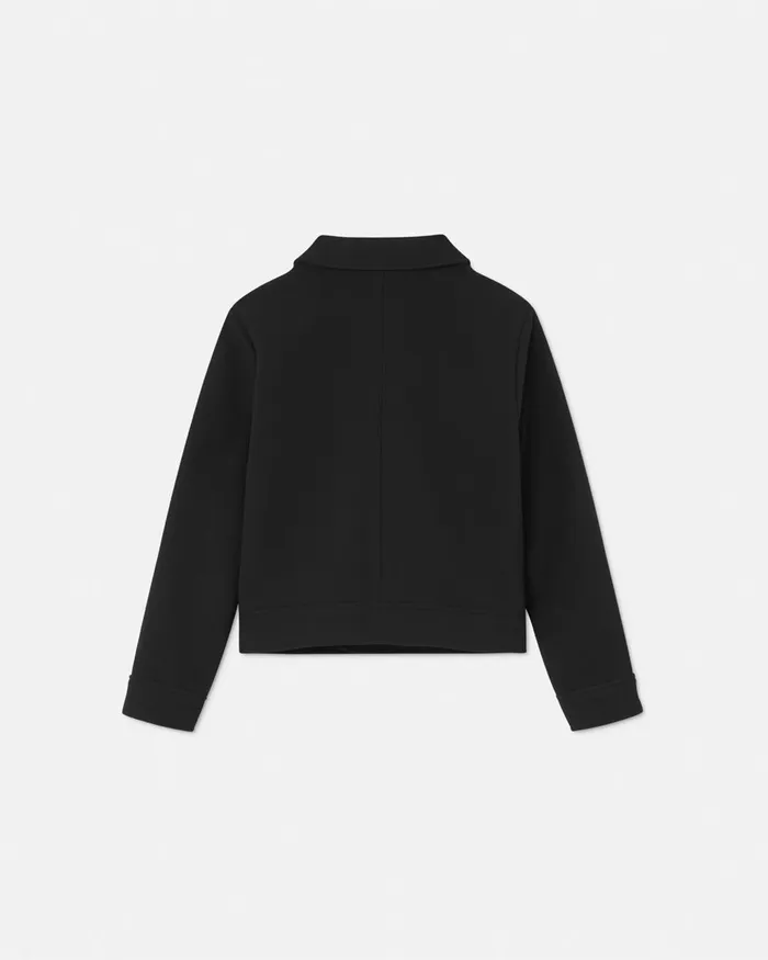Outerwear Kids Versace Medusa 03995 Jacket Black