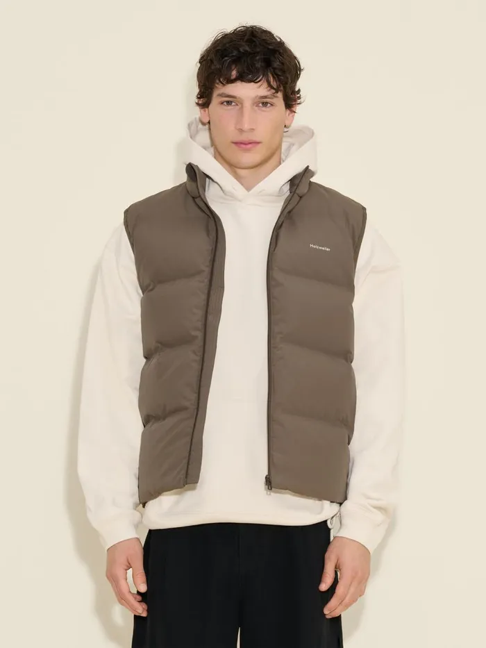 Outerwear Men Holzweiler Daff Vest Taupe