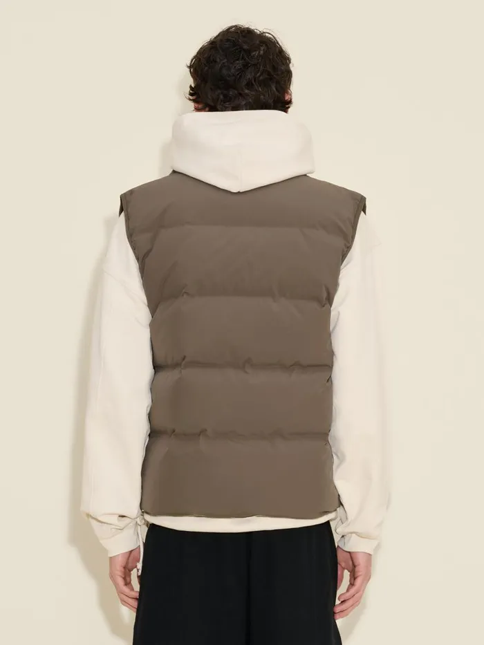 Outerwear Men Holzweiler Daff Vest Taupe