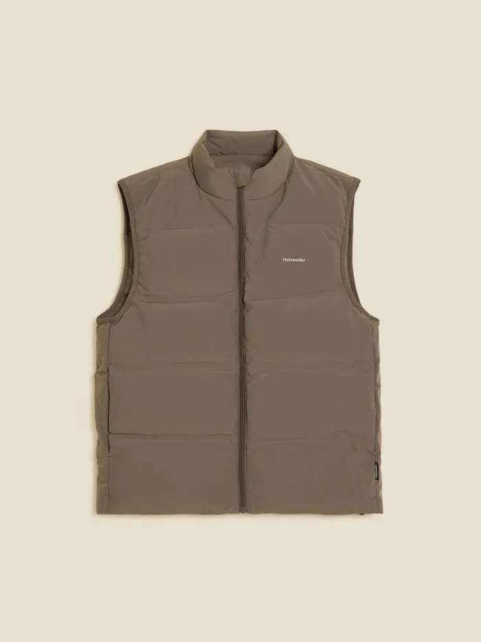Outerwear Men Holzweiler Daff Vest Taupe