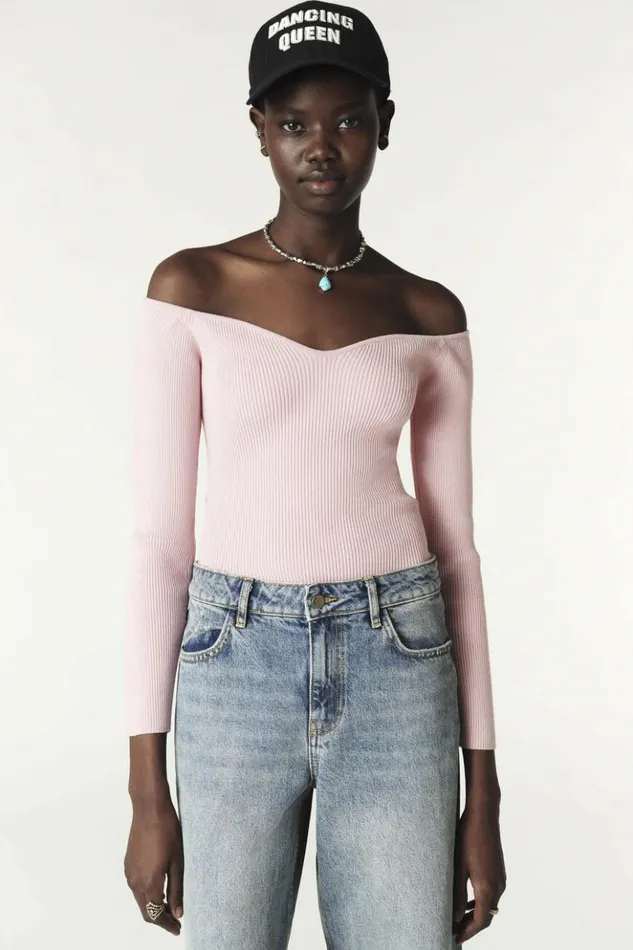 OwaisOffTheShoulder Sweater Clothing Baandsh Sweaters and Cardigans