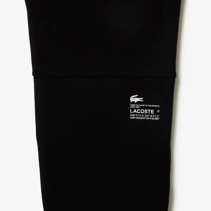 Pants and Leggings Women Lacoste Women039s Cotton Jersey Joggers Black 031