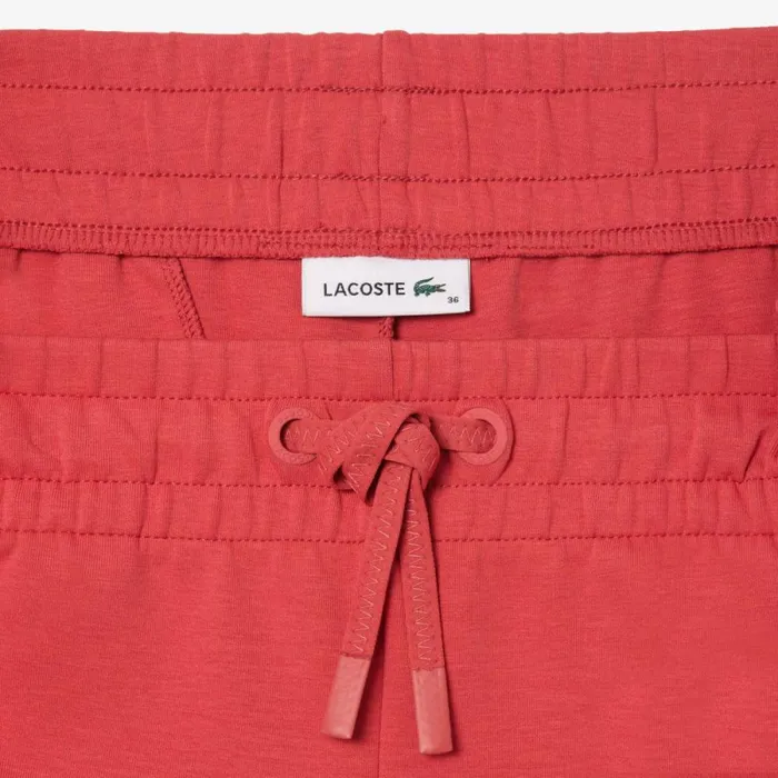 Pants and Leggings Women Lacoste Women039s Cotton Jersey Joggers Pink Zv9