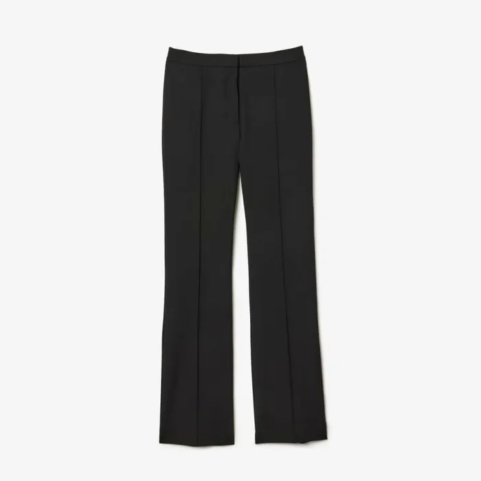 Pants and Leggings Women Lacoste Women039s HighWaist Flare Dress Pants Black 031