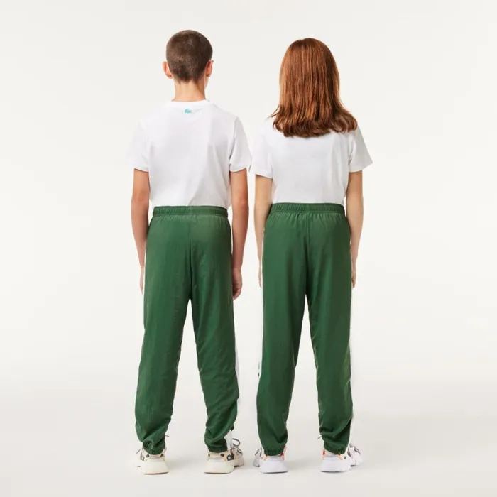 Pants and Shorts Kids Lacoste Kids039 Colorblock Sweatpants Dark Green Smi