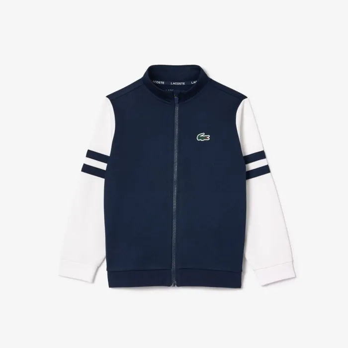 Pants and Shorts Kids Lacoste Kids039 Tennis Sweatsuit Navy Blue White 525