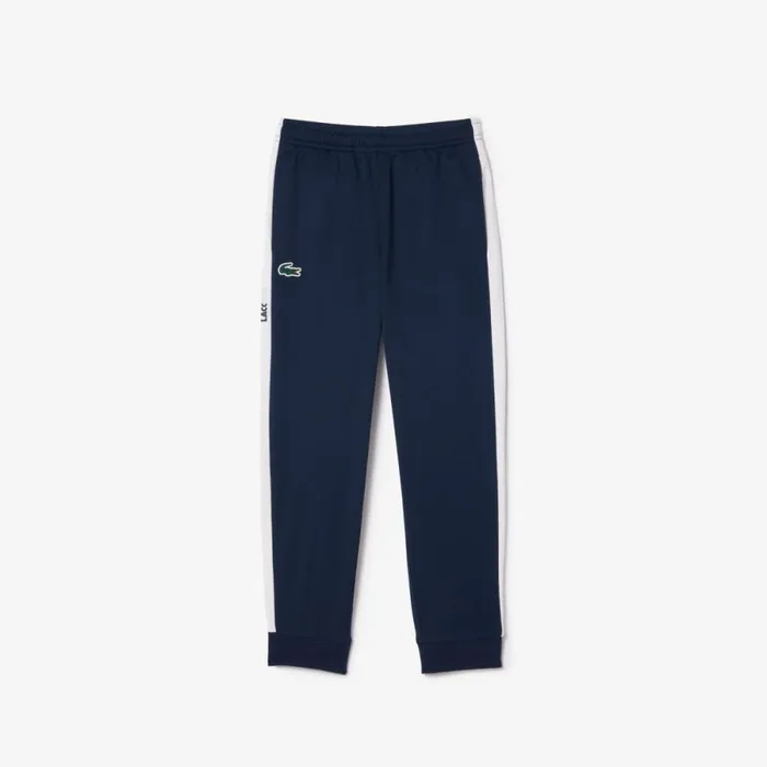 Pants and Shorts Kids Lacoste Kids039 Tennis Sweatsuit Navy Blue White 525