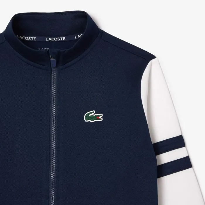 Pants and Shorts Kids Lacoste Kids039 Tennis Sweatsuit Navy Blue White 525